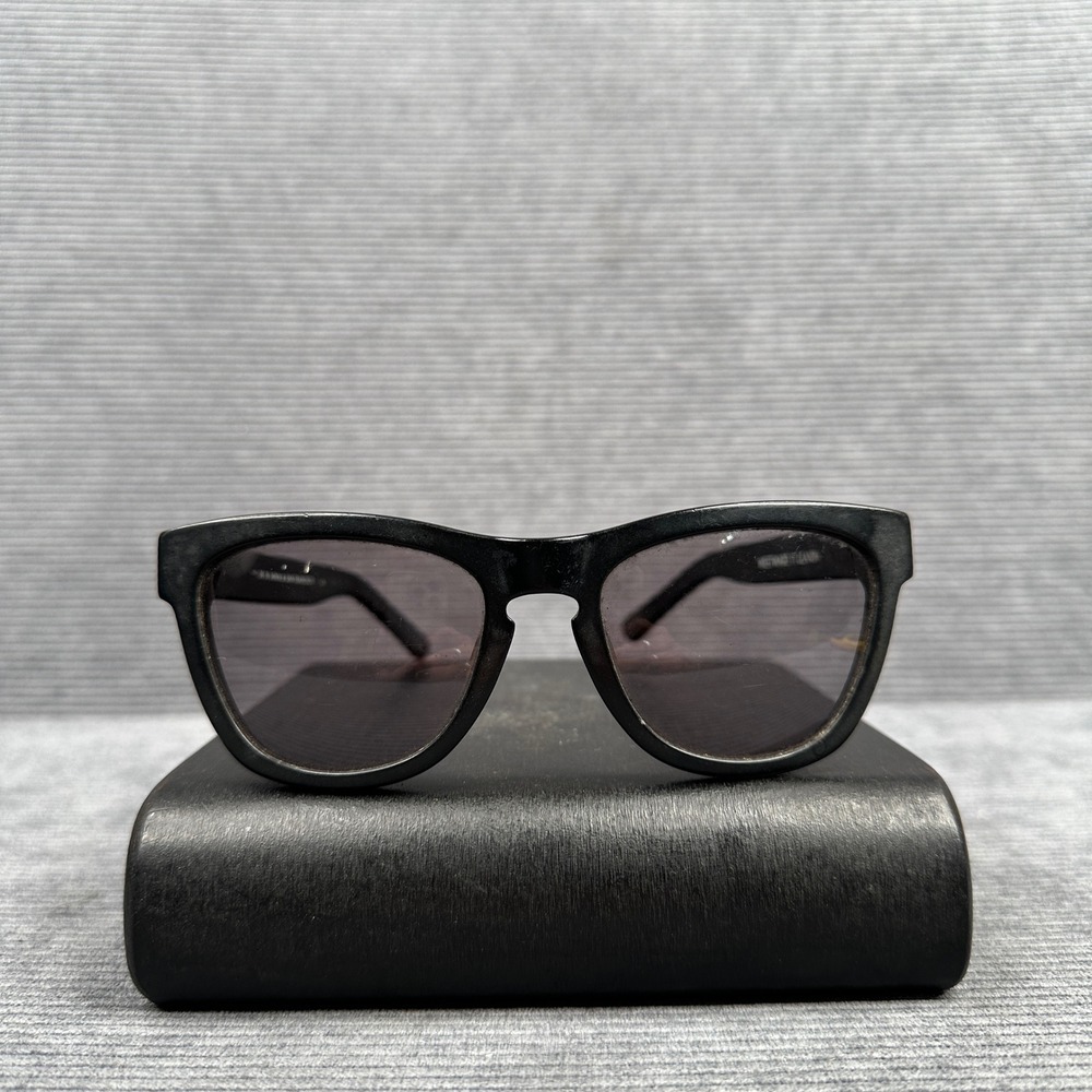 Westward Leaning Black Square y2k Sunglasses Made in Japan & San Francisco veg